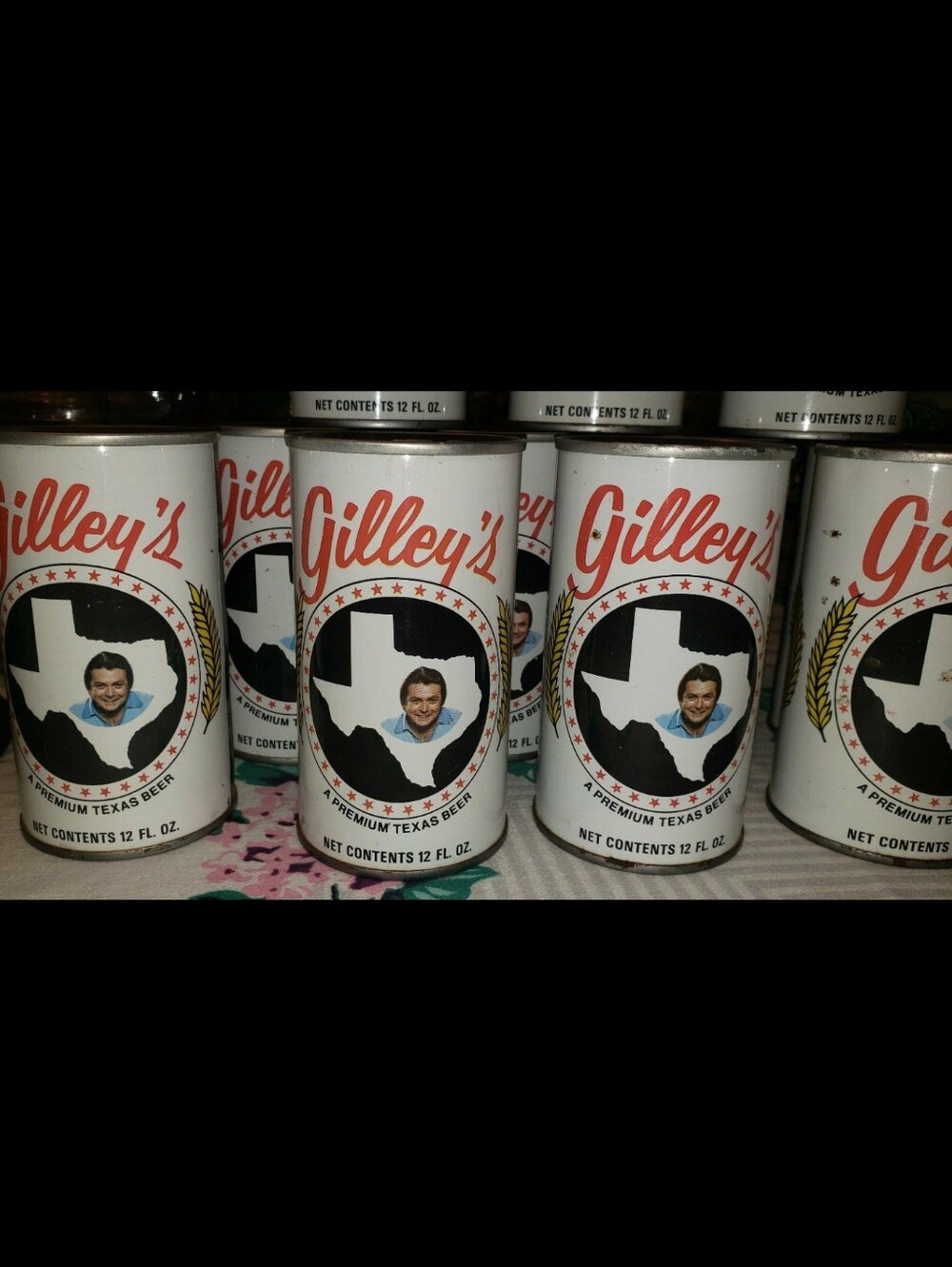 Vintage Gilley's Beer Can Collectable